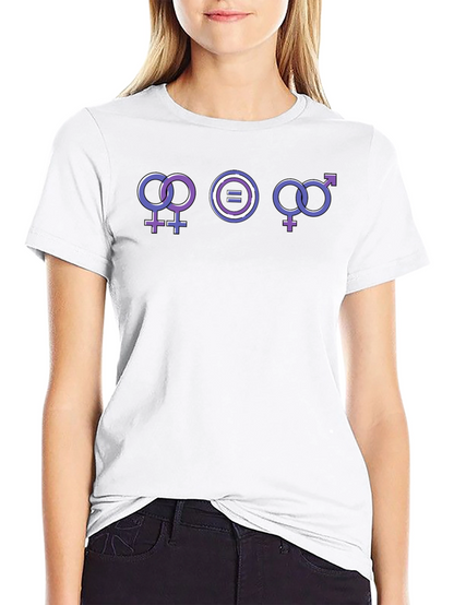 Camiseta Igualdad de Género Unisex Negra