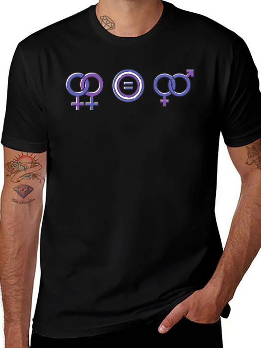 Camiseta Igualdad de Género Unisex Negra
