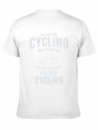 Camiseta Negra Ciclismo Divertida