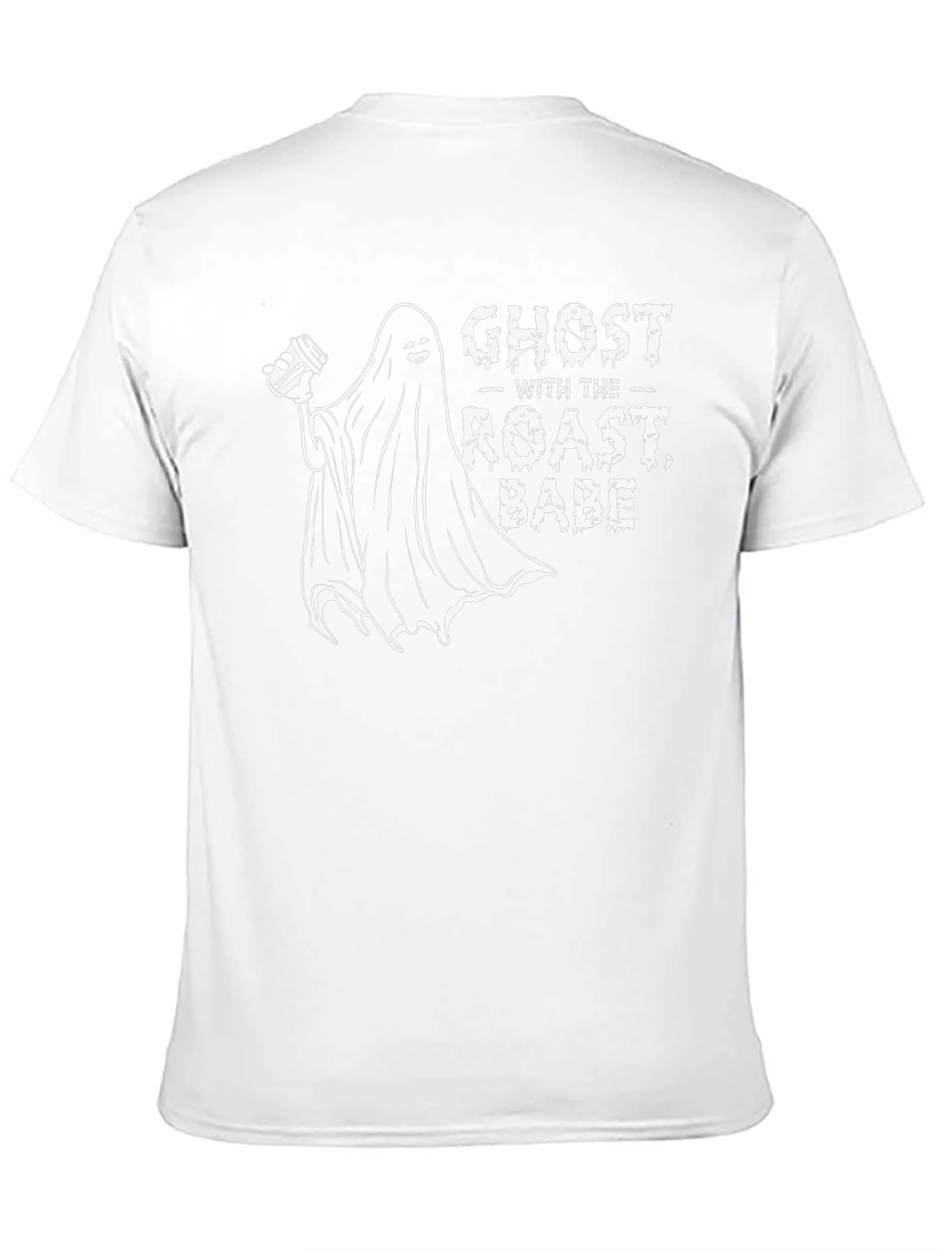 Camiseta Negra Ghost Roast Babe