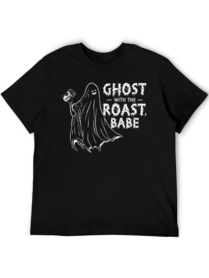 Camiseta Negra Ghost Roast Babe