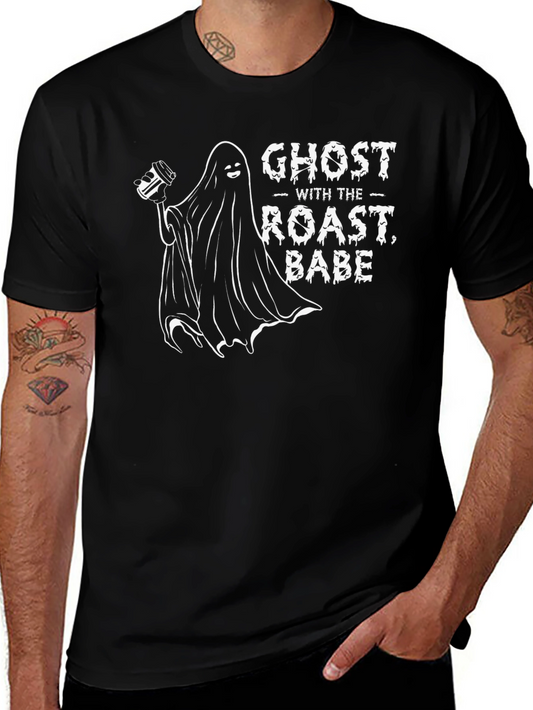Camiseta Negra Ghost Roast Babe
