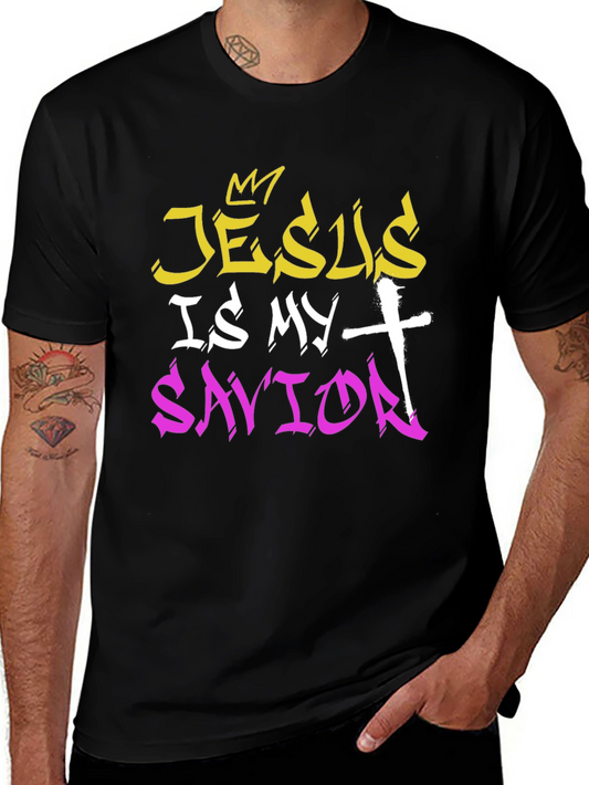 Camiseta Cristiana Jesús es mi Salvador