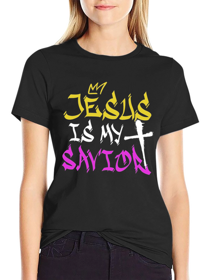 Camiseta Cristiana Jesús es mi Salvador