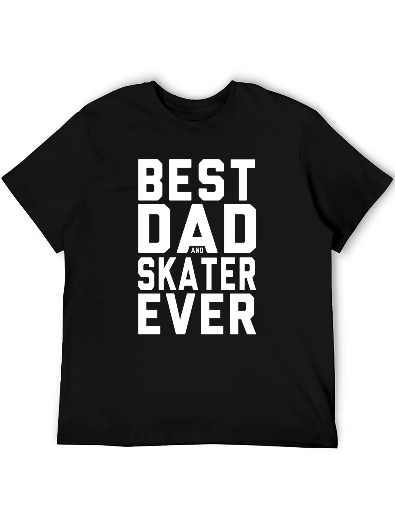 Camiseta Negra: El Mejor Papá Skater