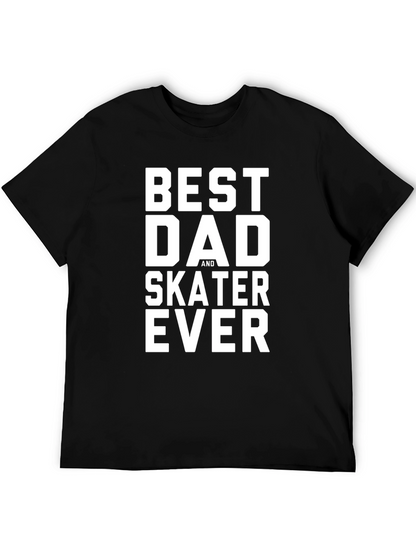 Camiseta Negra: El Mejor Papá Skater
