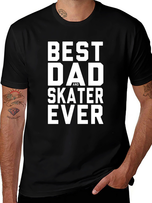 Camiseta Negra: El Mejor Papá Skater