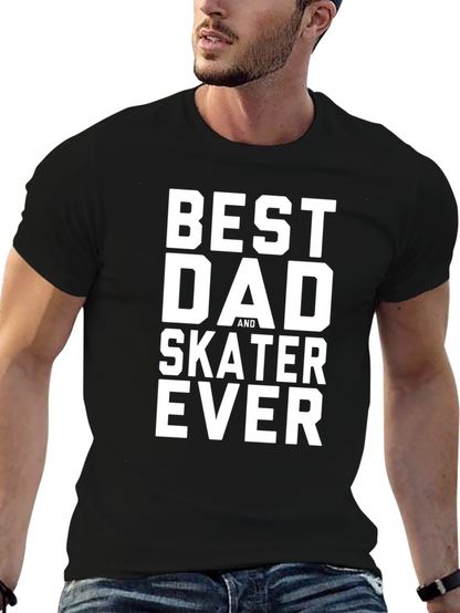 Camiseta Negra: El Mejor Papá Skater