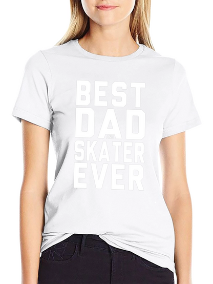Camiseta Negra: El Mejor Papá Skater