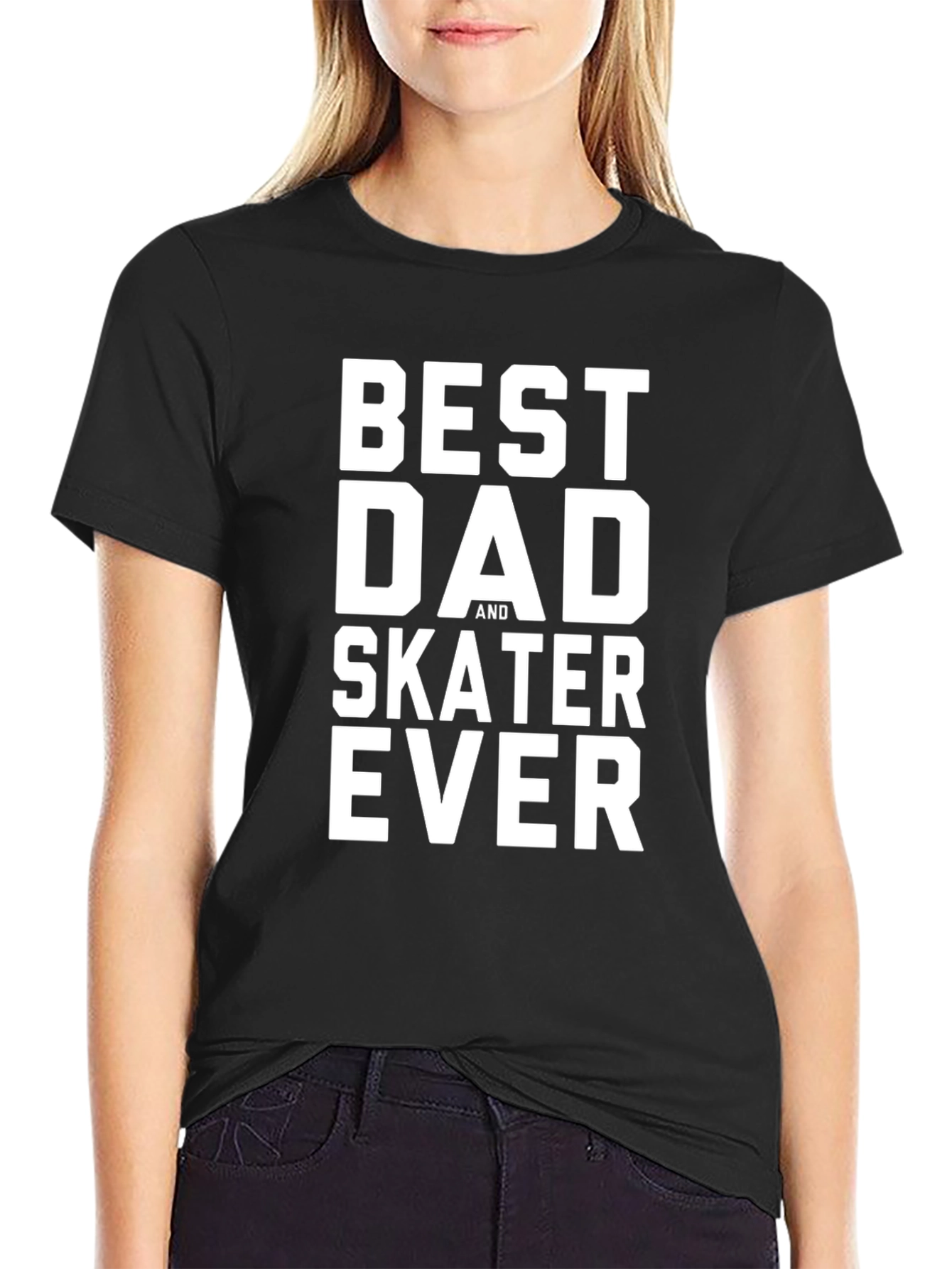 Camiseta Negra: El Mejor Papá Skater