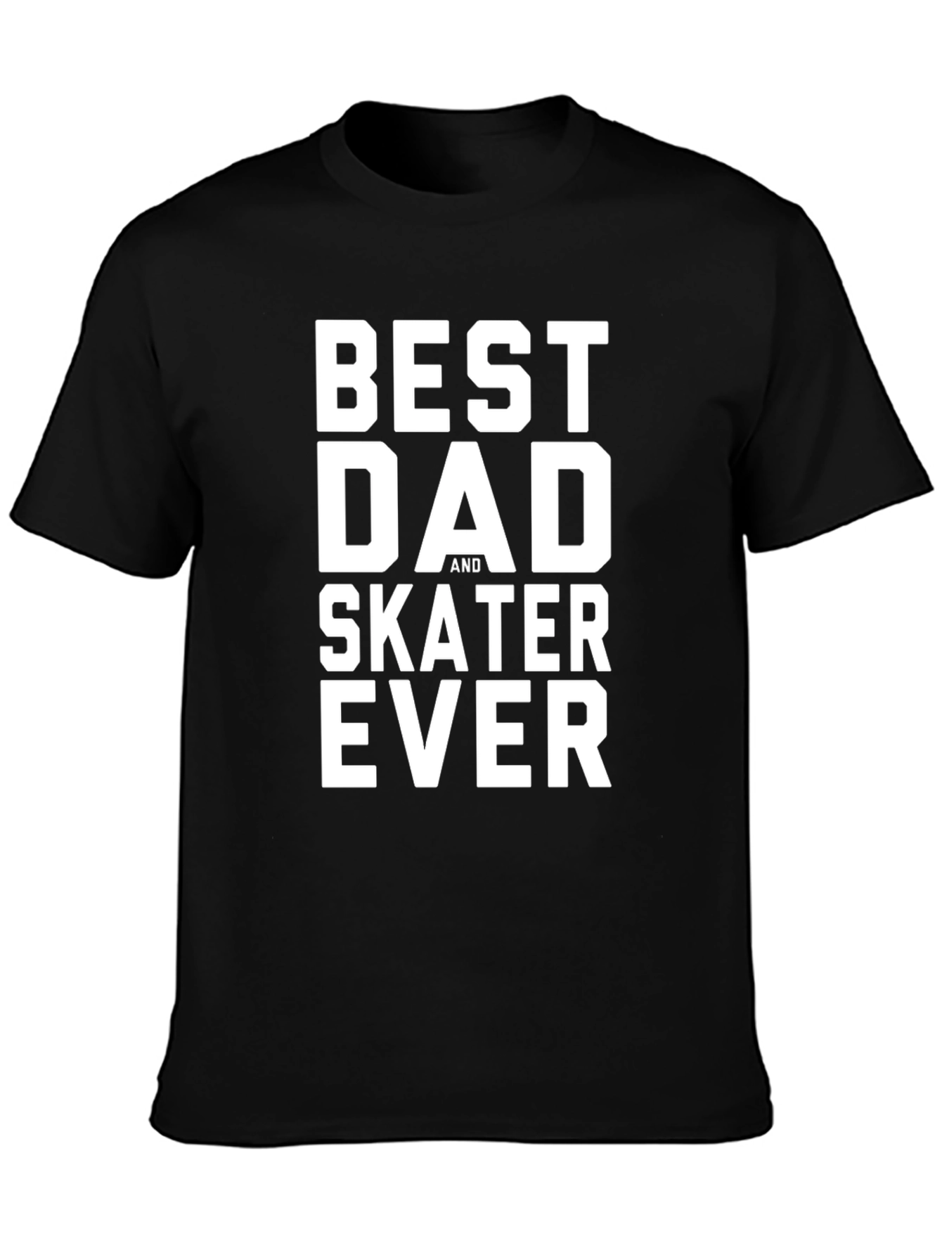 Camiseta Negra: El Mejor Papá Skater