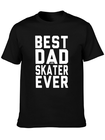 Camiseta Negra: El Mejor Papá Skater