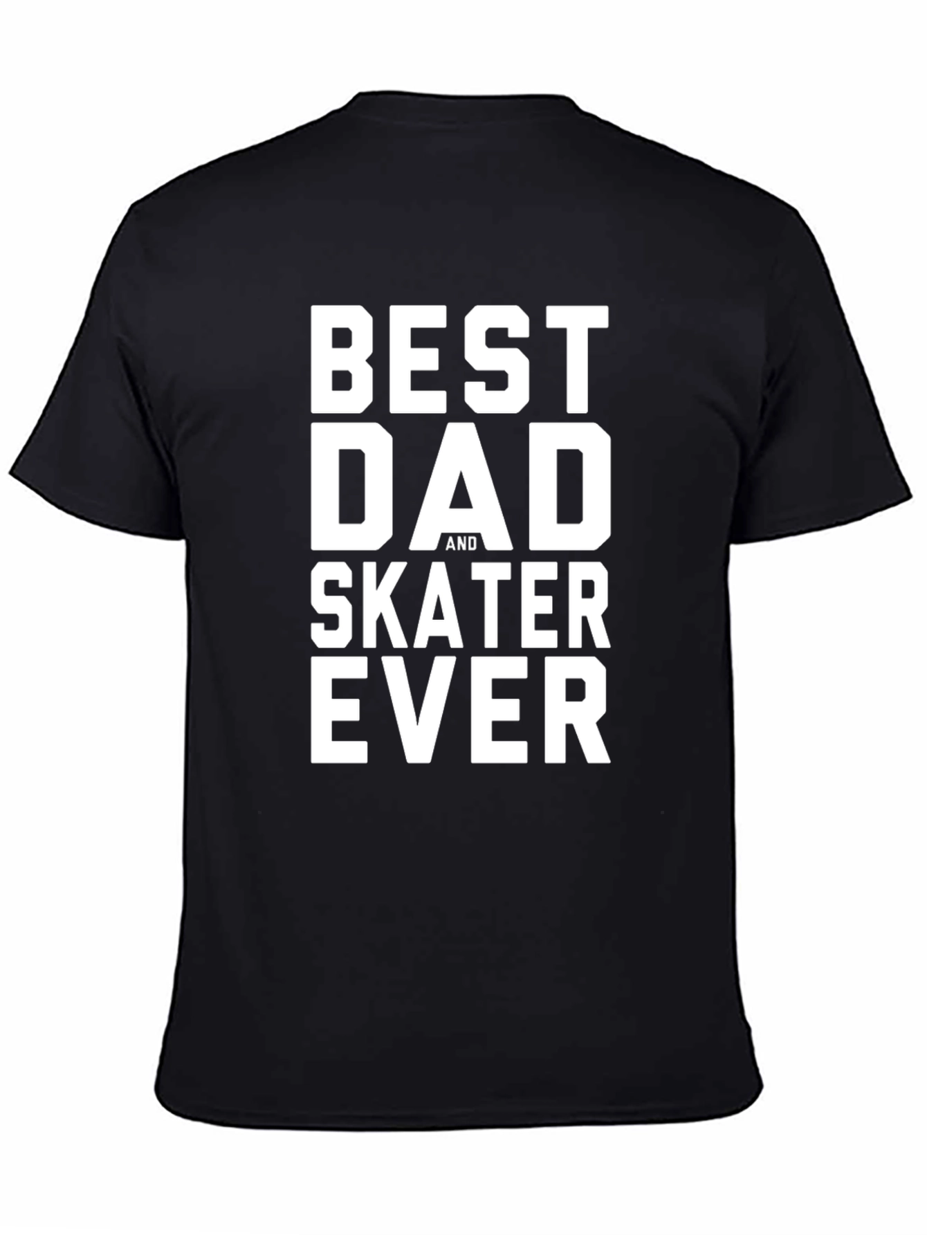 Camiseta Negra: El Mejor Papá Skater