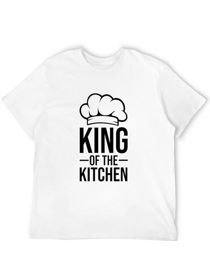 Camiseta Negra Rey de la Cocina