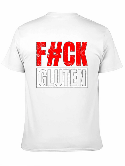 Camiseta Negra: ¡Al diablo con el Gluten!