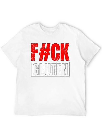Camiseta Negra: ¡Al diablo con el Gluten!