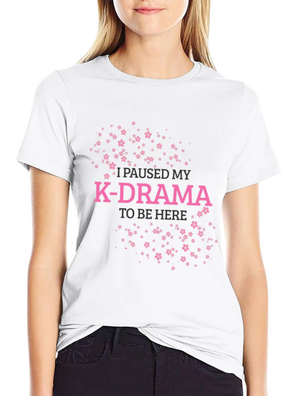 Camiseta Negra K-Drama
