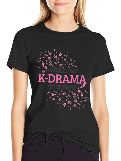 Camiseta Negra K-Drama