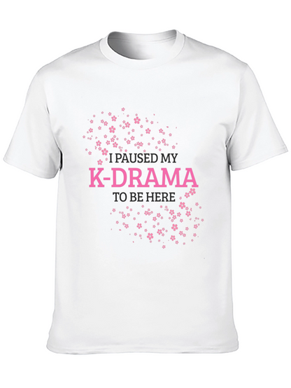 Camiseta Negra K-Drama