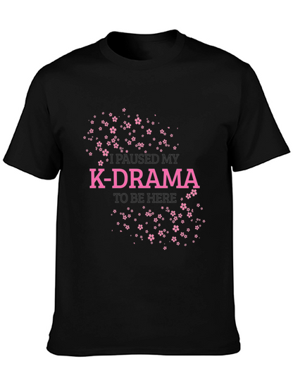 Camiseta Negra K-Drama