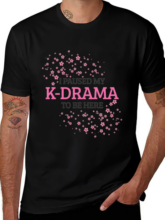 Camiseta Negra K-Drama