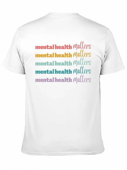 Camiseta Unisex Salud Mental Importa Estampada