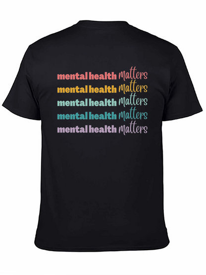 Camiseta Unisex Salud Mental Importa Estampada