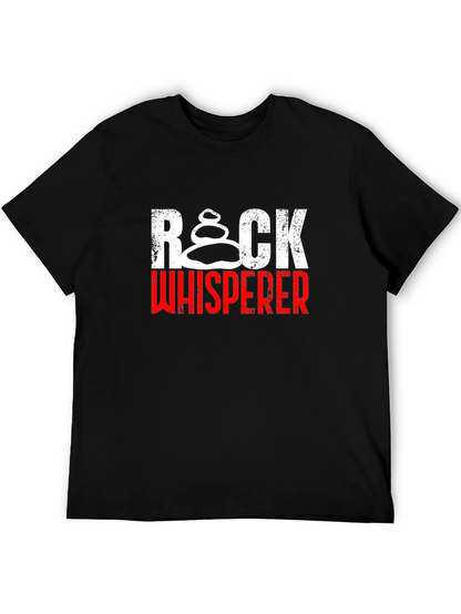 Camiseta Negra Rock Whisperer