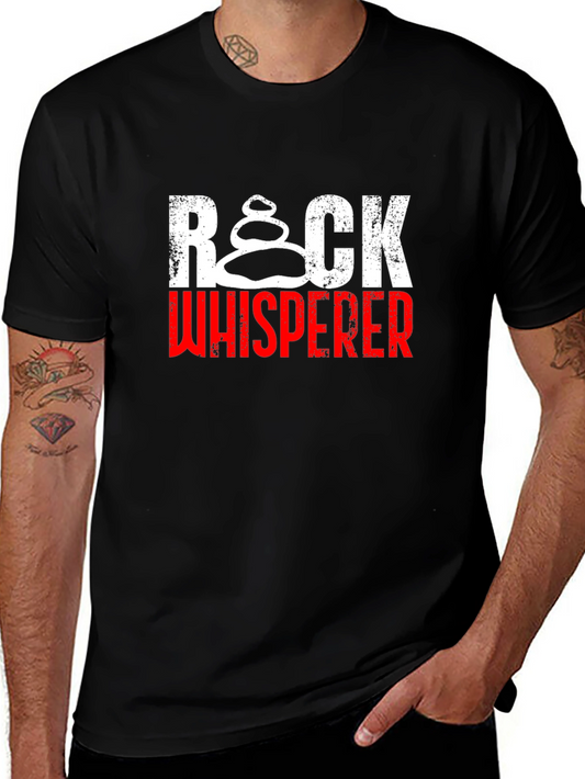 Camiseta Negra Rock Whisperer
