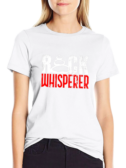 Camiseta Negra Rock Whisperer