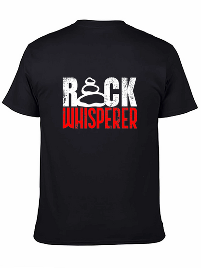 Camiseta Negra Rock Whisperer