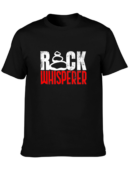 Camiseta Negra Rock Whisperer