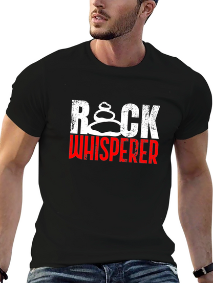 Camiseta Negra Rock Whisperer