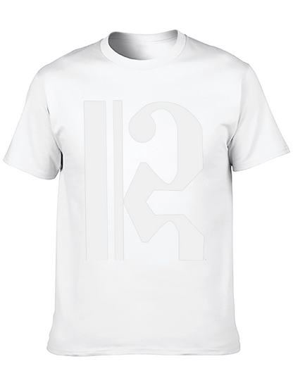 Camiseta Negra con Clave de Do Blanca