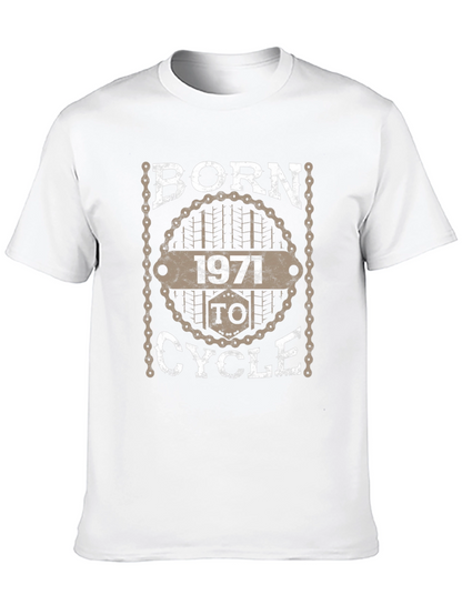 Camiseta Negra Ciclismo Nacido en 1971