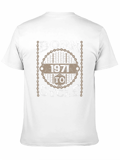 Camiseta Negra Ciclismo Nacido en 1971