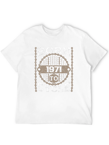 Camiseta Negra Ciclismo Nacido en 1971