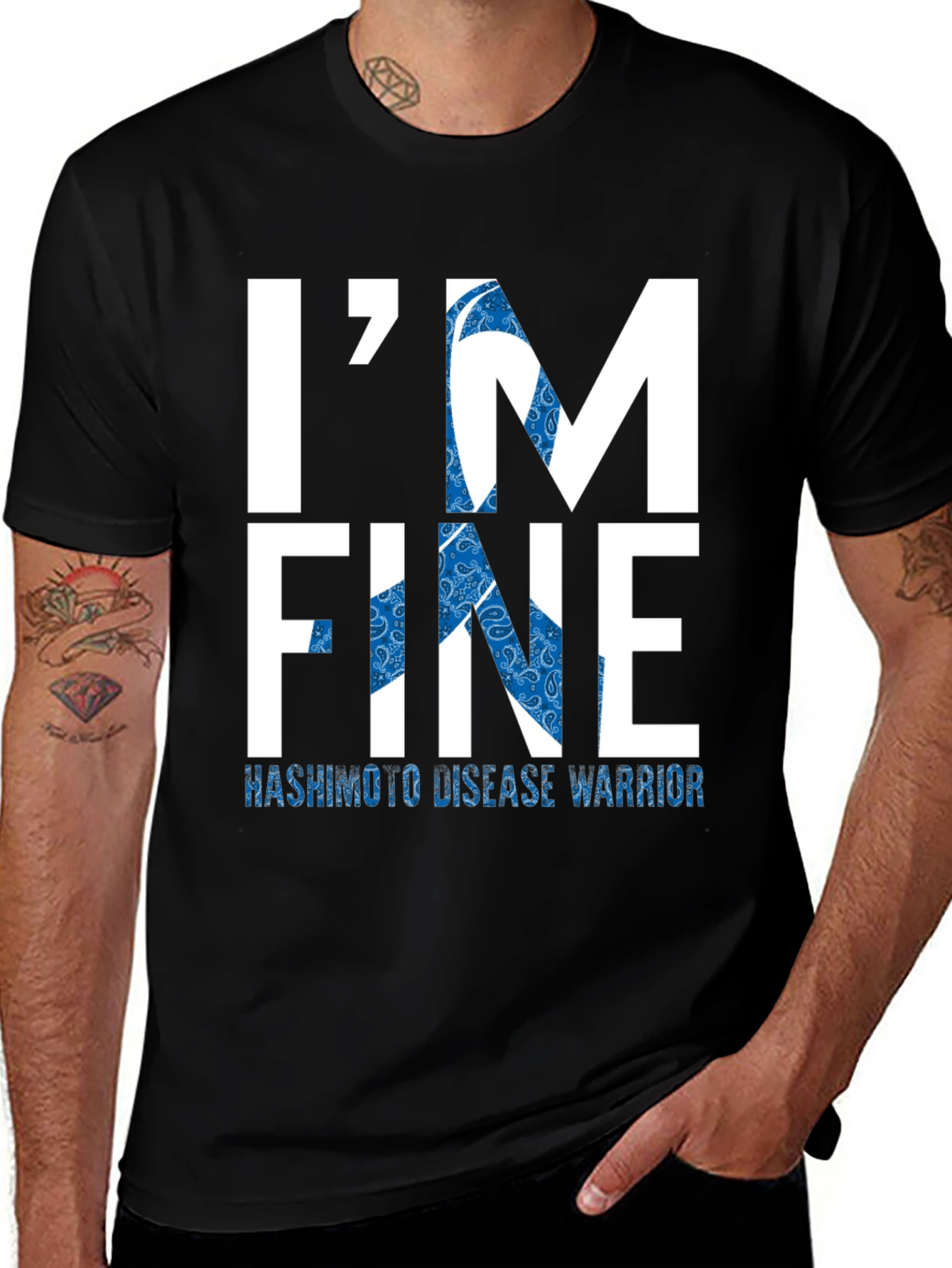 Camiseta Hombre IM FINE Con Diseño Hashimoto