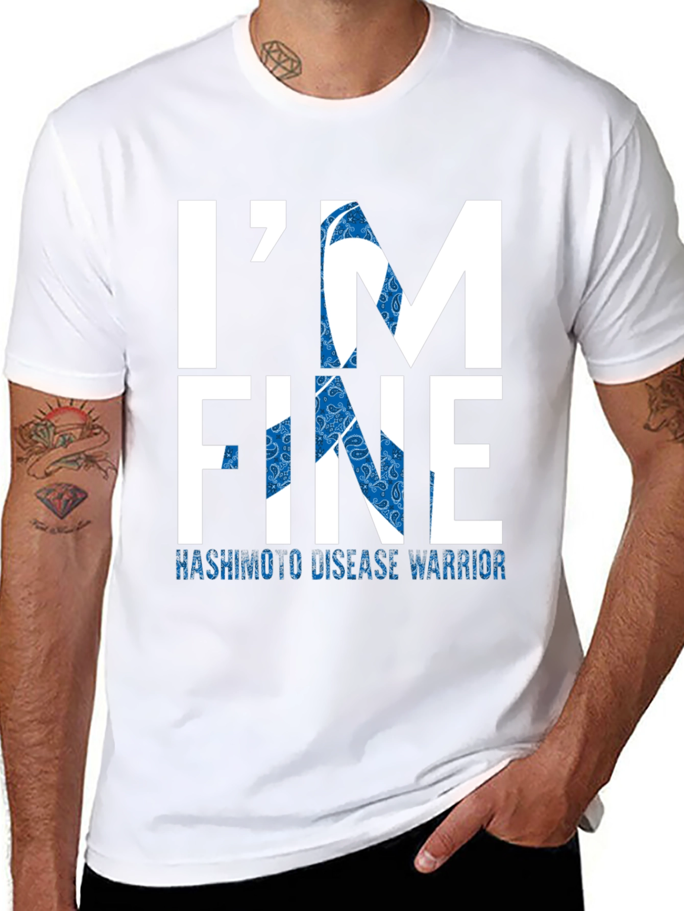 Camiseta Hombre IM FINE Con Diseño Hashimoto