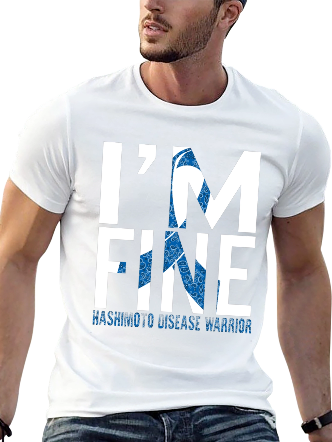 Camiseta Hombre IM FINE Con Diseño Hashimoto