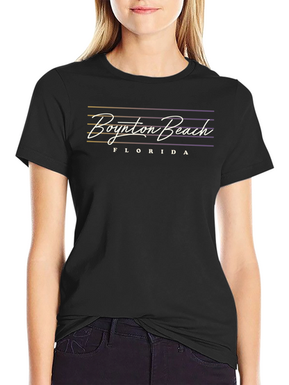 Camiseta Boynton Beach Florida - Diseño Retro
