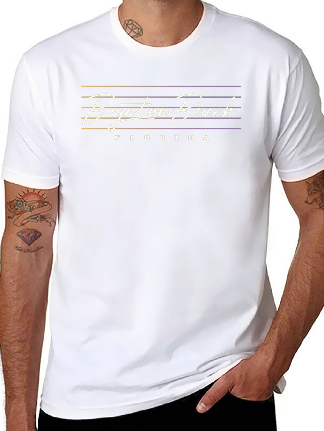 Camiseta Boynton Beach Florida - Diseño Retro