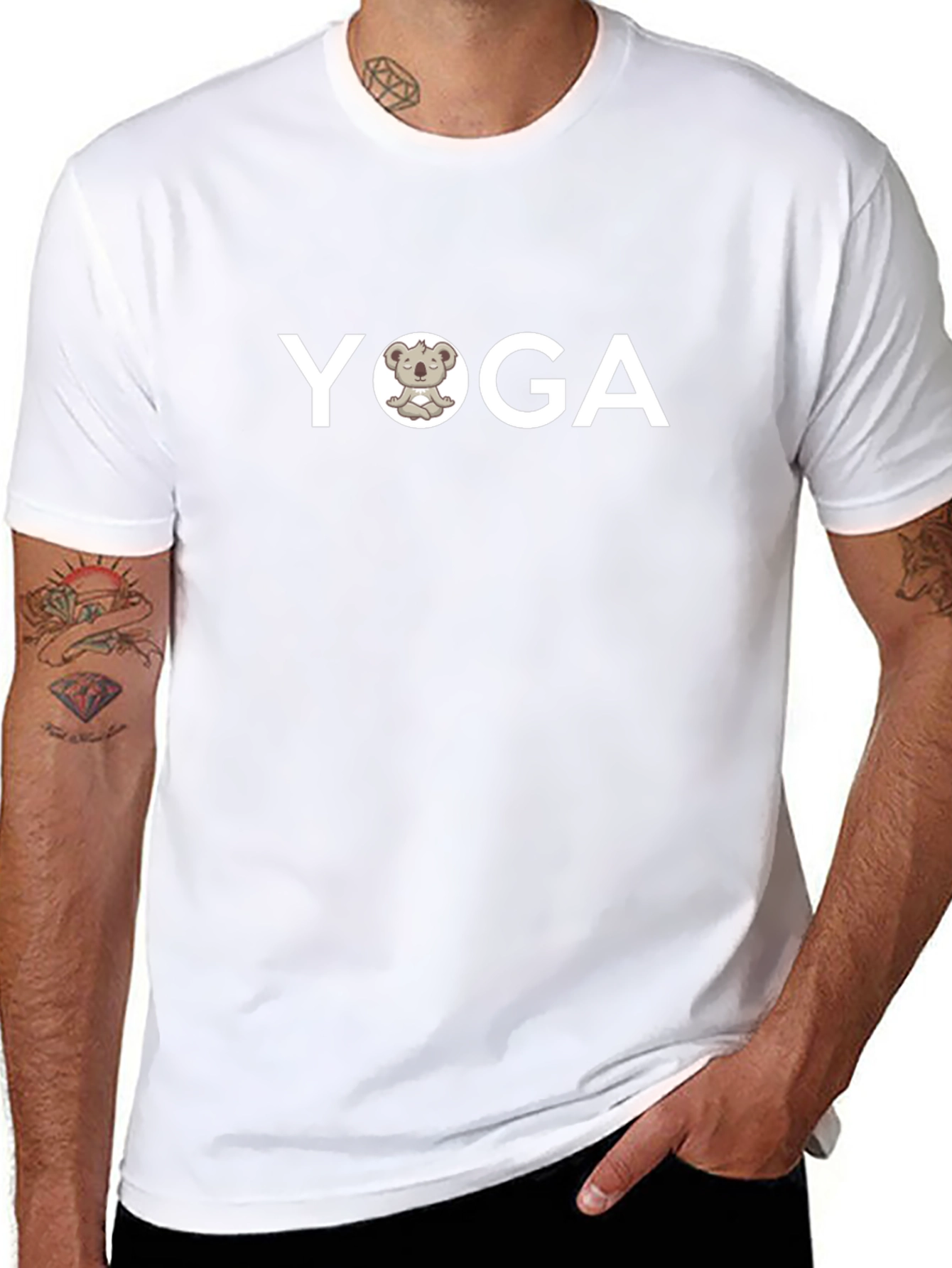 Camiseta Yoga Koala - Relax y Estilo Unisex