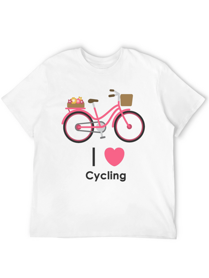 Camiseta Negra Ciclismo I Love Cycling