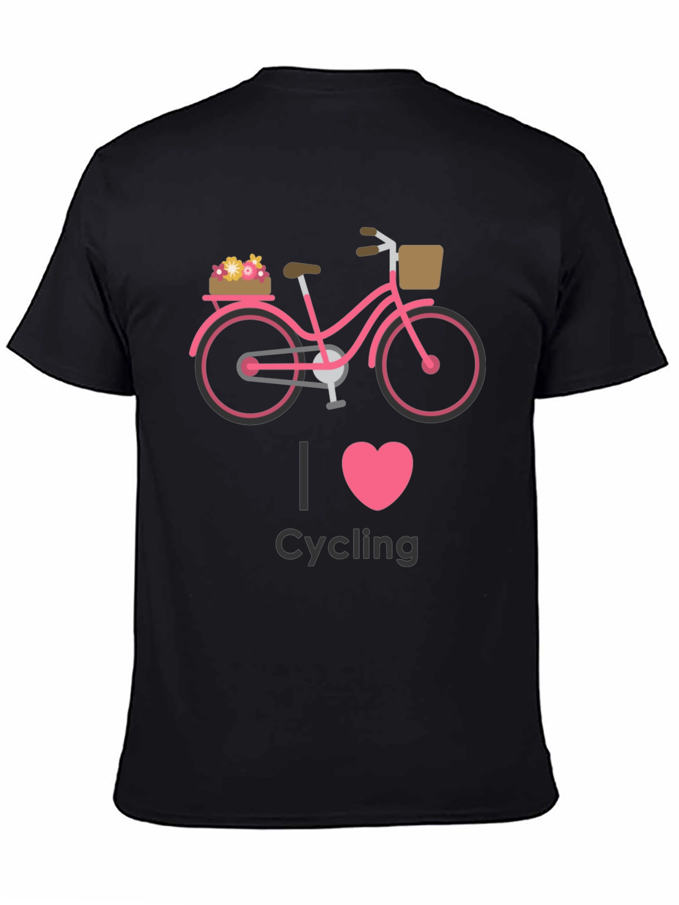 Camiseta Negra Ciclismo I Love Cycling