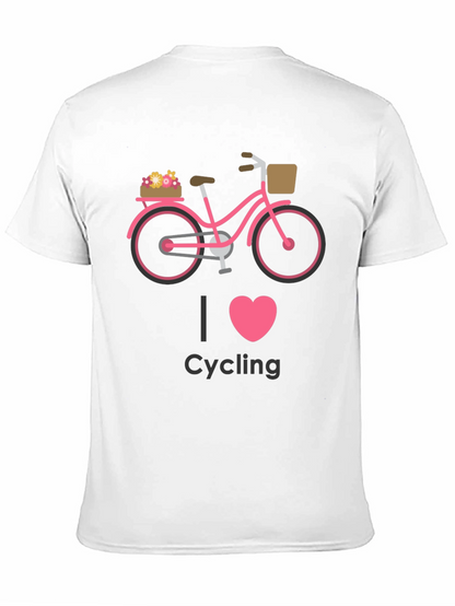 Camiseta Negra Ciclismo I Love Cycling