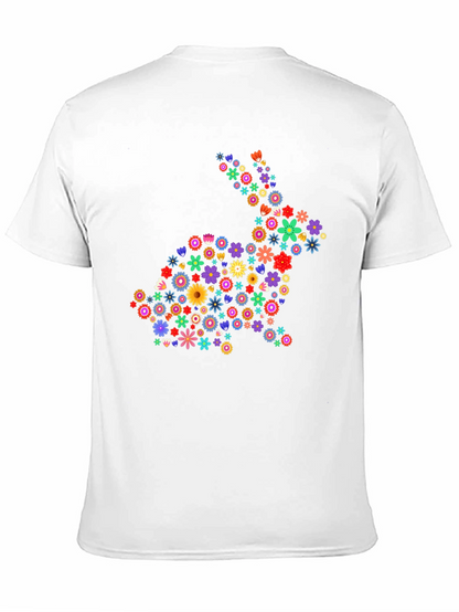 Camiseta Conejo Floral - Diseño Único y Alegre