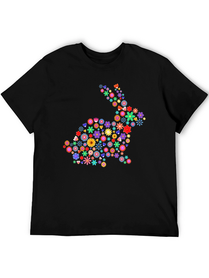 Camiseta Conejo Floral - Diseño Único y Alegre