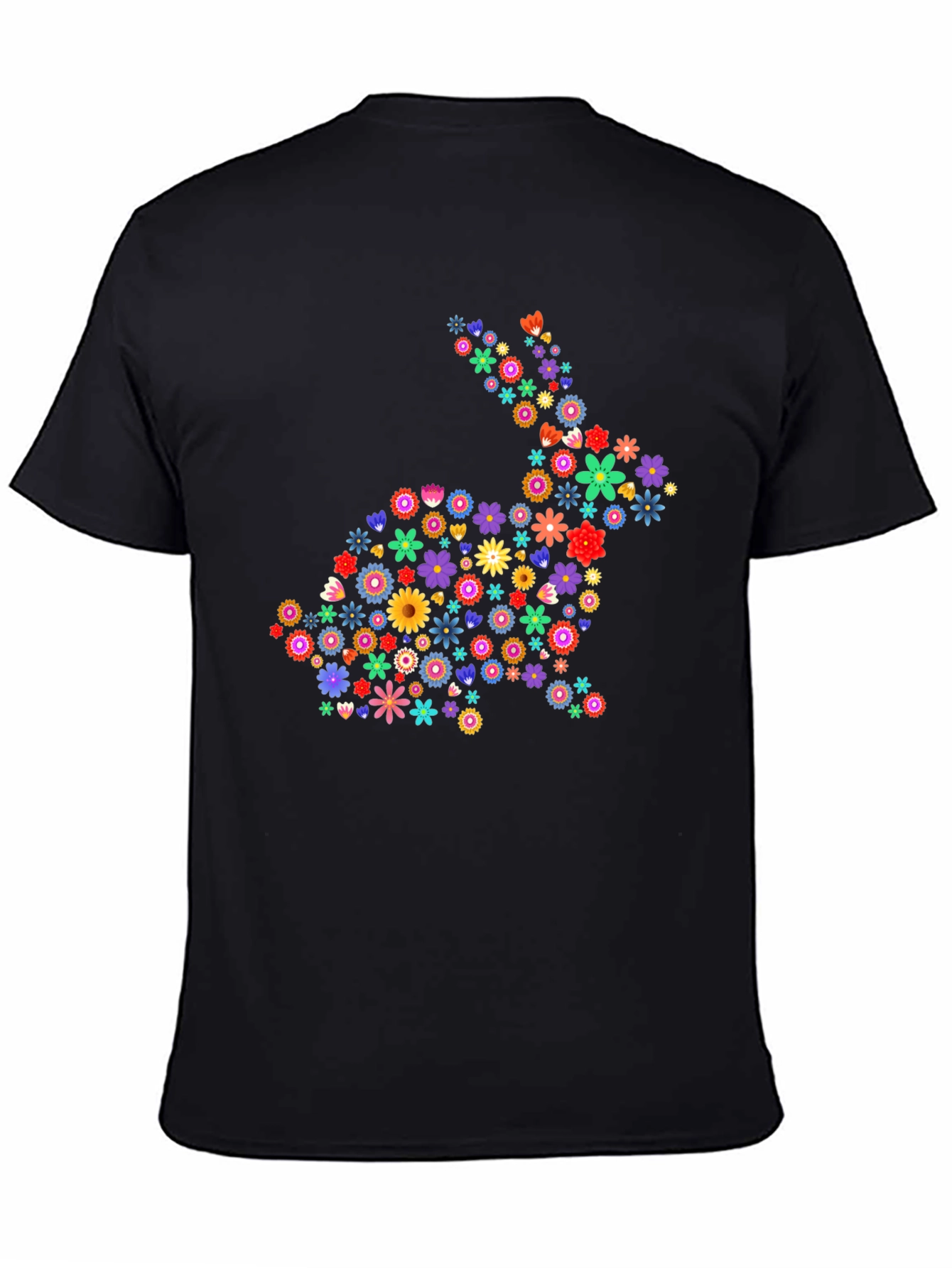 Camiseta Conejo Floral - Diseño Único y Alegre