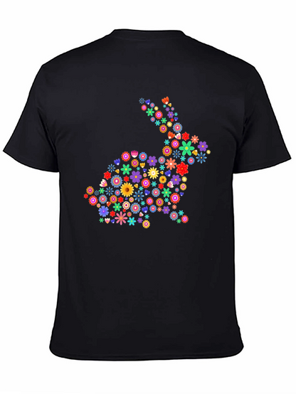 Camiseta Conejo Floral - Diseño Único y Alegre
